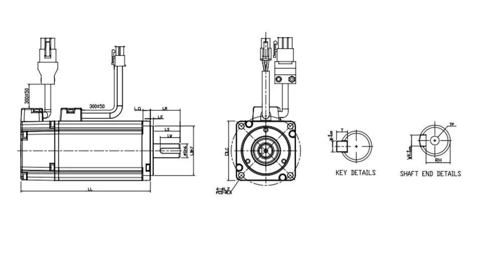 DELTA ECMA-C20807RS – 750W Servo Motor