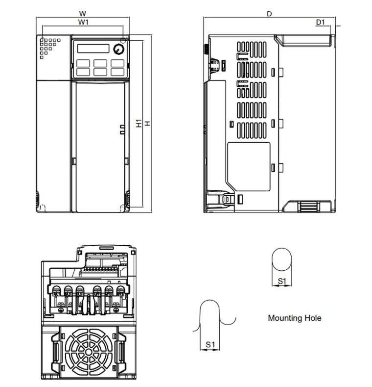 DELTA VFD13AMS43AFSAA – MS300 Serisi Hız Kontrol Cihazı