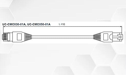 DELTA - UC-CMC050-01A - CANOPEN/DMCNET HABERLEŞME KABLOSU 5mt