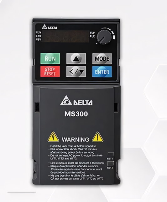 DELTA - VFD2A8ME21AFNAA - ME300 0,4kW HIZ KONTROL 1F/3F