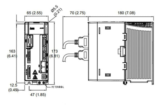DELTA ASD-A2-0721-E – A2 Serisi 750W Servo Hız Kontrol Cihazı