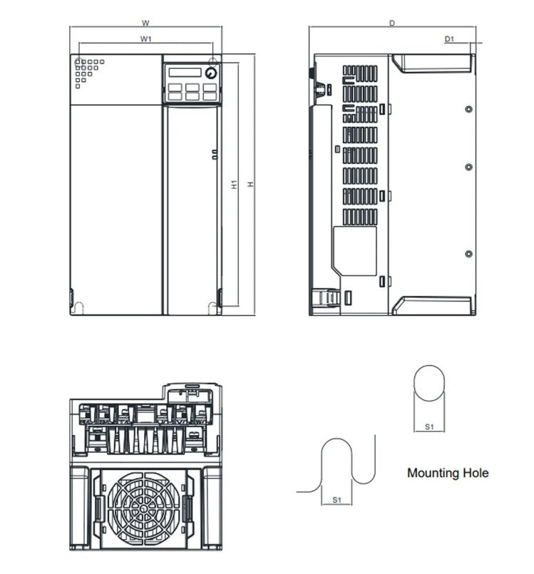 DELTA VFD38AMS43AFSAA – MS300 Serisi 18,5kW Frekans İnvertörü