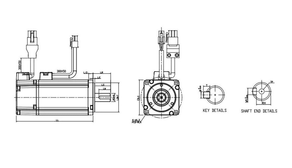DELTA ECMA-C20604RS – 400W Servo Motor