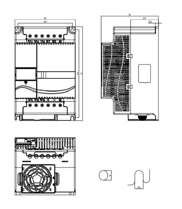 DELTA VFD220E43A – VFD-E Serisi 22kW Frekans İnvertörü