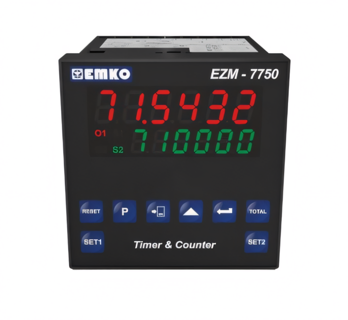 EMKO EZM-7750.1.00.1.000.010.0.0.0 – Sayıcı ve Zaman Kontrol Cihazı