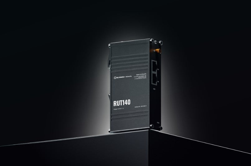 Teltonika RUT140 Endüstriyel Ethernet Router 2 Port