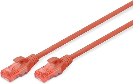 DIGITUS Kırmızı Ethernet Kablosu – DK-1613/R