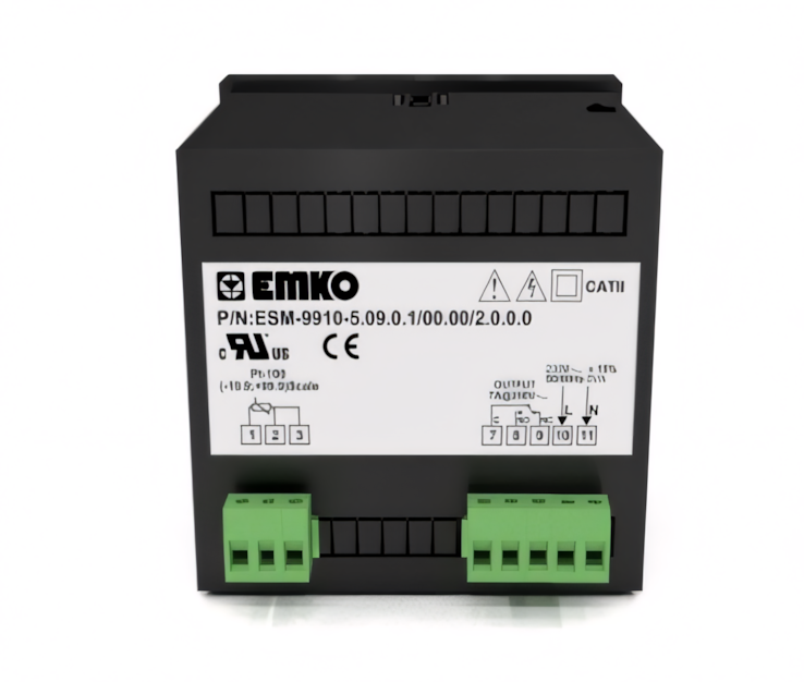 Emko ESM-9910.5.03.0.100.002.0.0.0 – PT100 Sıcaklık Kontrol Cihazı
