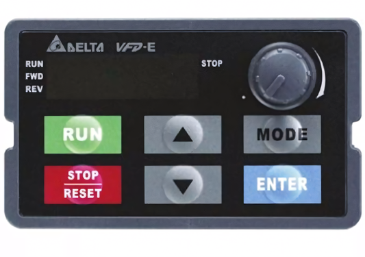 DELTA KPE-LE02 – VFD-E &amp; C200 Serisi Operatör Paneli