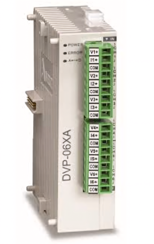 DELTA - DVP06XA-S2 | DVP Serisi 4AI 2AO Analog Giriş/Çıkış Modülü