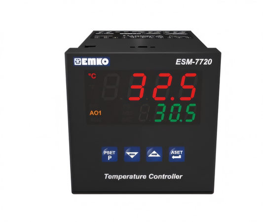 EMKO - ESM-7720.5.20.0.101.020.0.0.0 | 77x77mm Üniversal Sıcaklık Kontrol Cihazı
