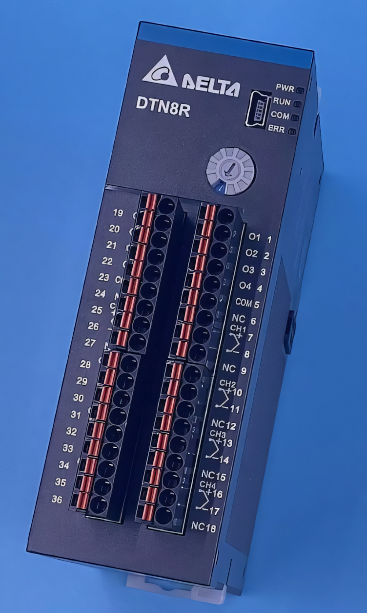 Delta DTN8RTCV 8 Kanallı Modüler Sıcaklık Kontrolörü – Çoklu Çıkışlı Termostat