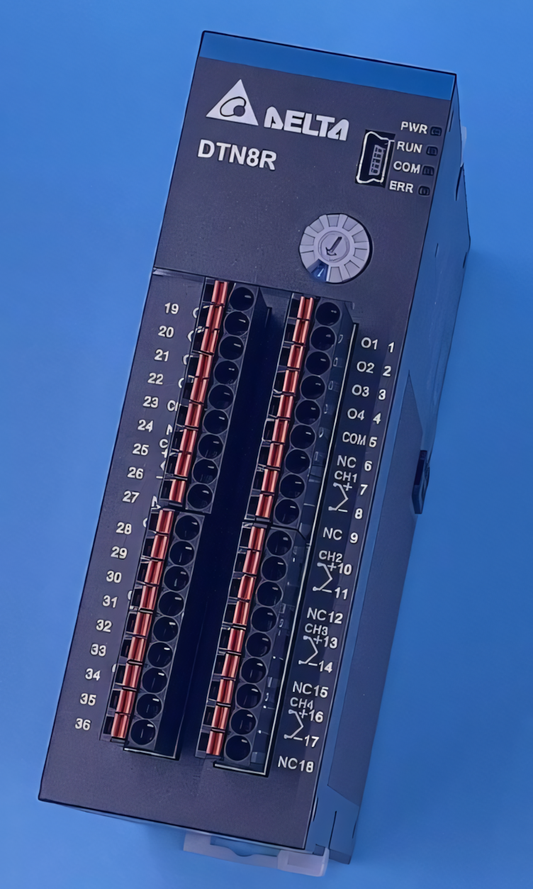 Delta DTN8RTCV 8 Kanallı Modüler Sıcaklık Kontrolörü – Çoklu Çıkışlı Termostat