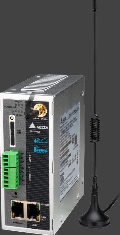 Delta DX-2400L9 Endüstriyel 4G / WAN Router – Cloud Bağlantılı DSL
