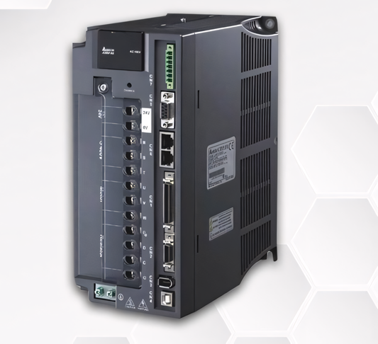 Delta ASD-A2-7543-E Servo Sürücü – 7.5kW, 3 Faz 380VAC, EtherCAT, Hız Kontrol