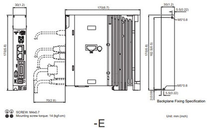 Delta ASD-A3-0421-E A3 Servo Sürücü, 1 faz 220VAC, 400W, EtherCAT
