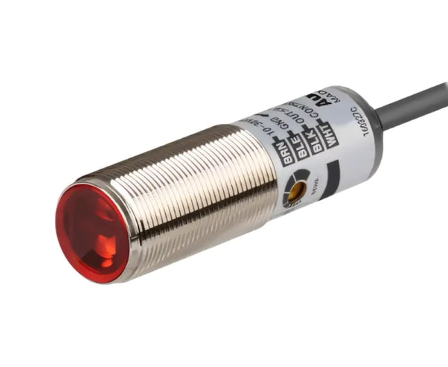 AUTONICS BRQM3M-PDTA-P – M18 3m Algılama Mesafeli Reflektörlü Kablolu PNP Fotosel