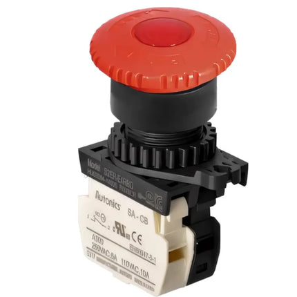 AUTONICS S2ER-E4RBDM – 22mm LED’li Acil Stop Butonu