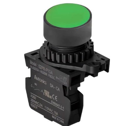 AUTONICS - S2PR-P1GAM - BUTON START ÇAP 22mm YEŞİL 1NA