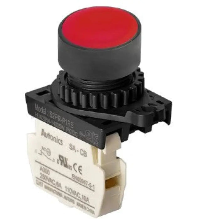 AUTONICS - S2PR-P1RBM | 22mm Kırmızı Stop Butonu
