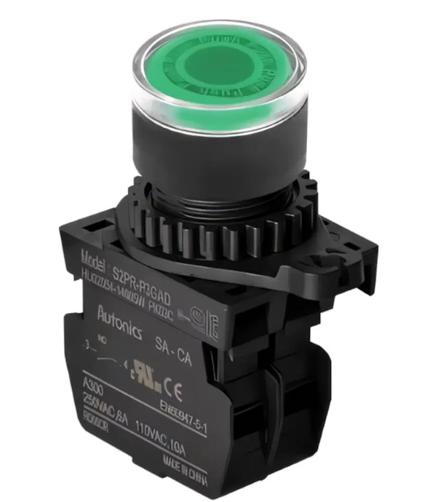 AUTONICS - S2PR-P3BADM | 22mm Işıklı Start Butonu