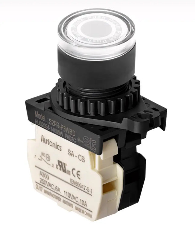 Autonics S2PR-P3WBDM – Işıklı Start Butonu