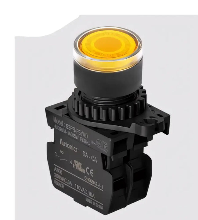 AUTONICS S2PR-P3YALM – Işıklı Start Butonu