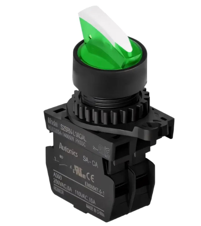 AUTONICS - S2SRN-L3AGADM - IŞIKLI MANDAL KALICI 0-1 YEŞİL 1NA 10-30Vac/dc