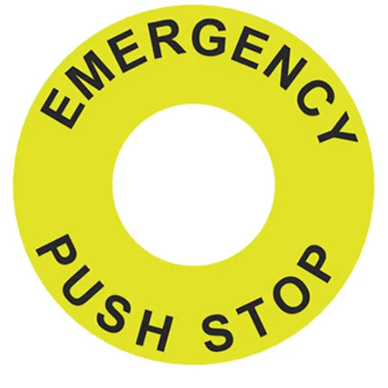 AUTONICS SA-NS - Acil Stop Etiketi