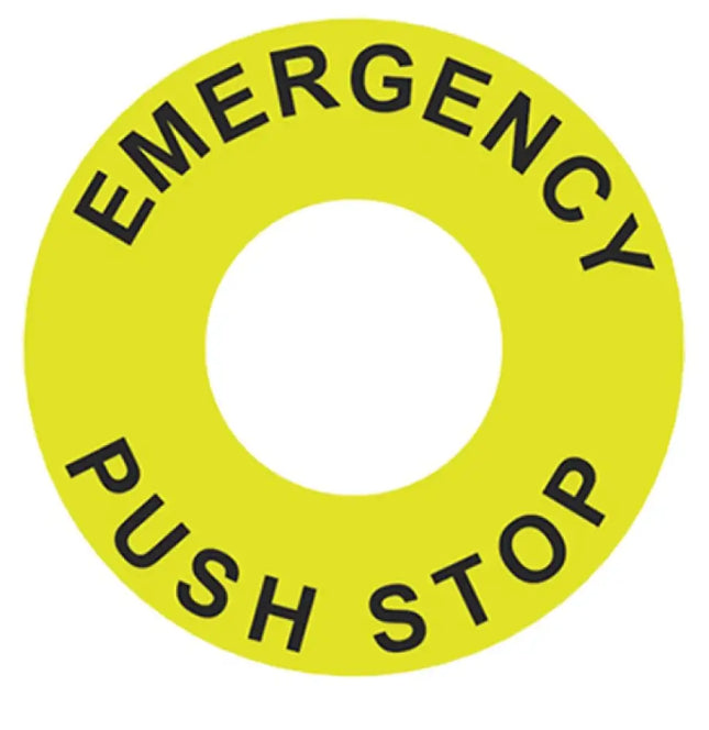 AUTONICS SA-NS - Acil Stop Etiketi