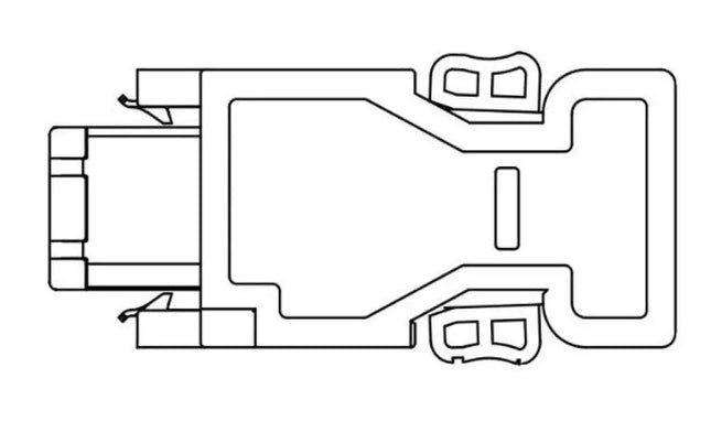 DELTA - ACS3-CNENC200 - A3-B3-E3 Sürücü Tarafı Enkoder Konnektörü