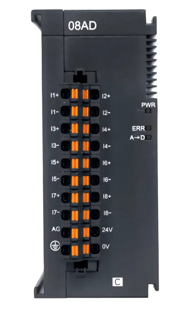 DELTA - AS08AD-B - AS İLAVE ANALOG GİRİŞ MODÜLÜ -10/10V 8 AI 16BİT V