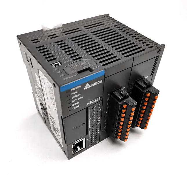 DELTA - AS228T-A - AS200 PLC 16DI/12DO NPN/ETHERNET/CANOPEN