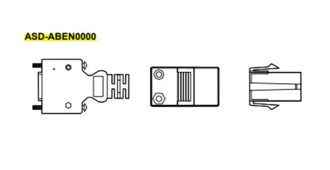 DELTA - ASD-ABEN0000 | ASDA-A2 Servo Motor Enkoder Konnektörü