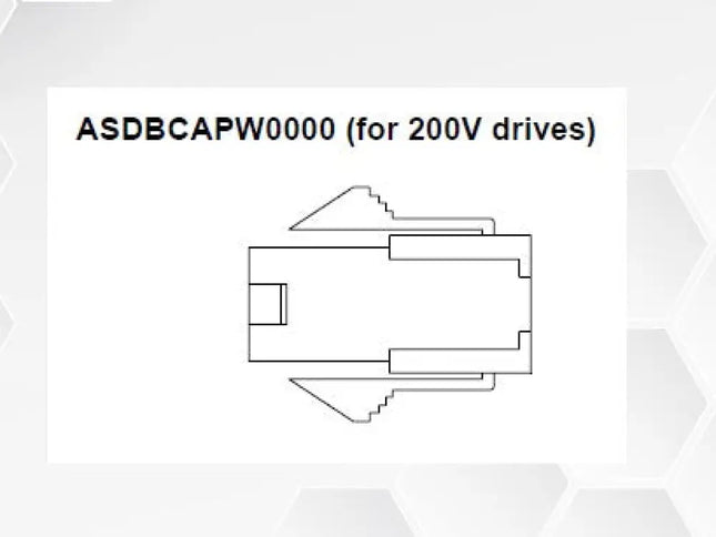DELTA - ASDBCAPW0000 | Servo Motor Güç Konnektörü