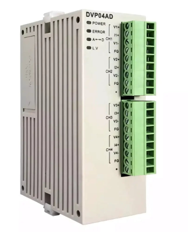 DELTA - DVP04AD-SL - DVP HIZLI ANALOG GİRİŞ MOD.4AI V/I İÇİN 16BİT