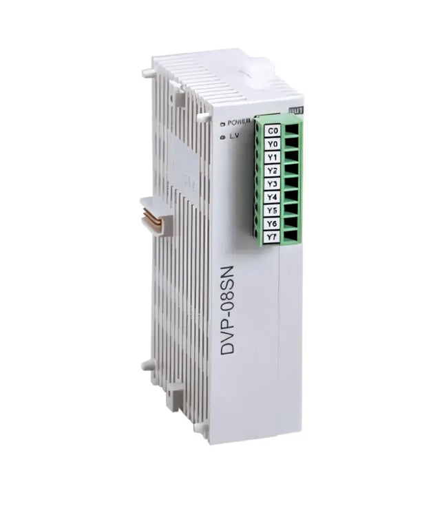 DELTA DVP08SN11R – DVP Serisi Dijital Çıkış Modülü | 8 Röleli Çıkış (8DO)