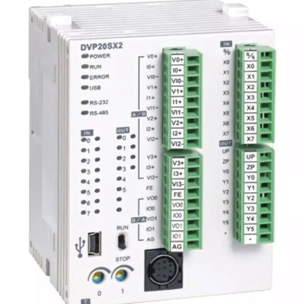 DELTA - DVP20SX211T - DVP-SX2 PLC 8DI/6DO NPN/4AI/2AO DAHİLİ ANALOG