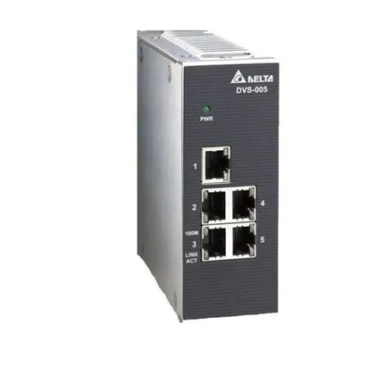 Delta DVS-005R00 5 Port Endüstriyel Unmanaged Ethernet Switch