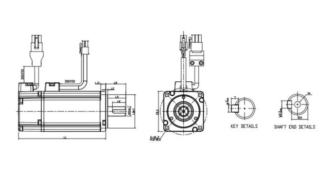 DELTA ECMA-C20604RS – 400W Servo Motor