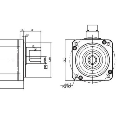 Delta ECMA-E21315SS – 1,5 kW Frenli Servo Motor