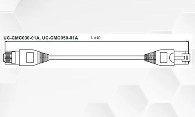 DELTA - UC-CMC050-01A - CANOPEN/DMCNET HABERLEŞME KABLOSU 5mt