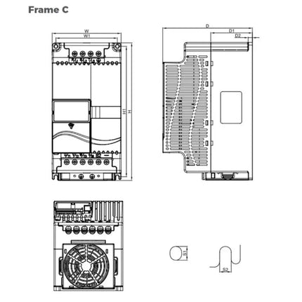 DELTA VFD075E43A - VFD-E 7,5kW Hız Kontrol Cihazı