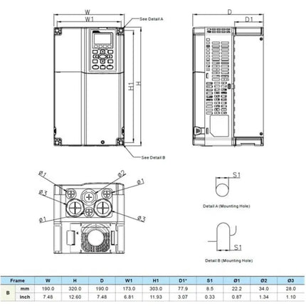 DELTA - VFD110C43A-21 | C2000 PLUS Serisi 11kW İnvertör