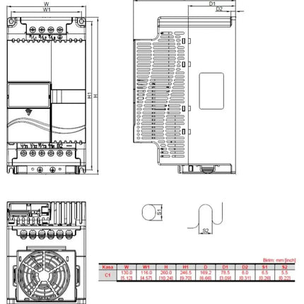 DELTA - VFD110E43A - VFD-E 11kW HIZ KONTROL