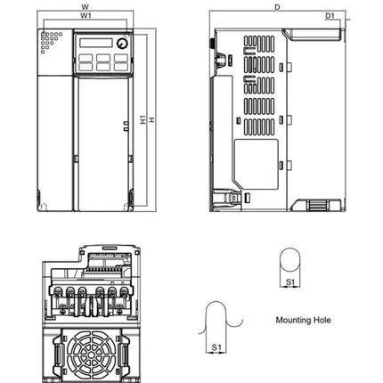 DELTA VFD13AMS43AFSAA – MS300 Serisi Hız Kontrol Cihazı