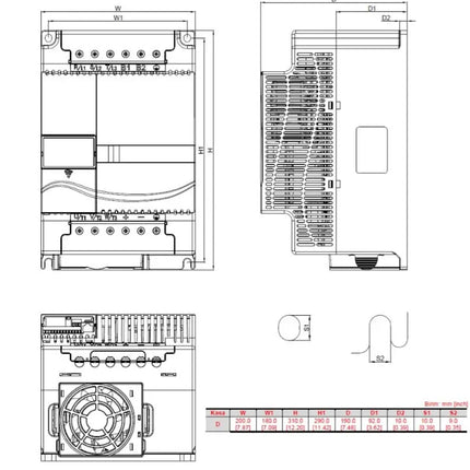 DELTA VFD150E43A – VFD-E Serisi 15kW Frekans İnvertörü