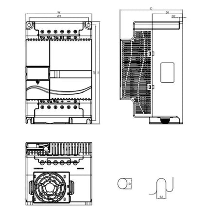 DELTA VFD185E43A – VFD-E Serisi 18,5kW Hız Kontrol Cihazı