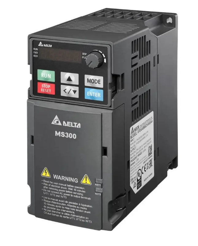 DELTA - VFD9A0MH43AFSAA - MH300 AC Motor Sürücüsü - 3 faz 400VAC 4kW 10.5A