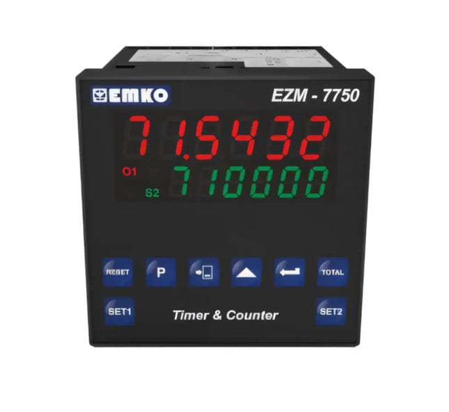 EMKO EZM-7750.1.00.1.000.010.0.0.0 – Sayıcı ve Zaman Kontrol Cihazı